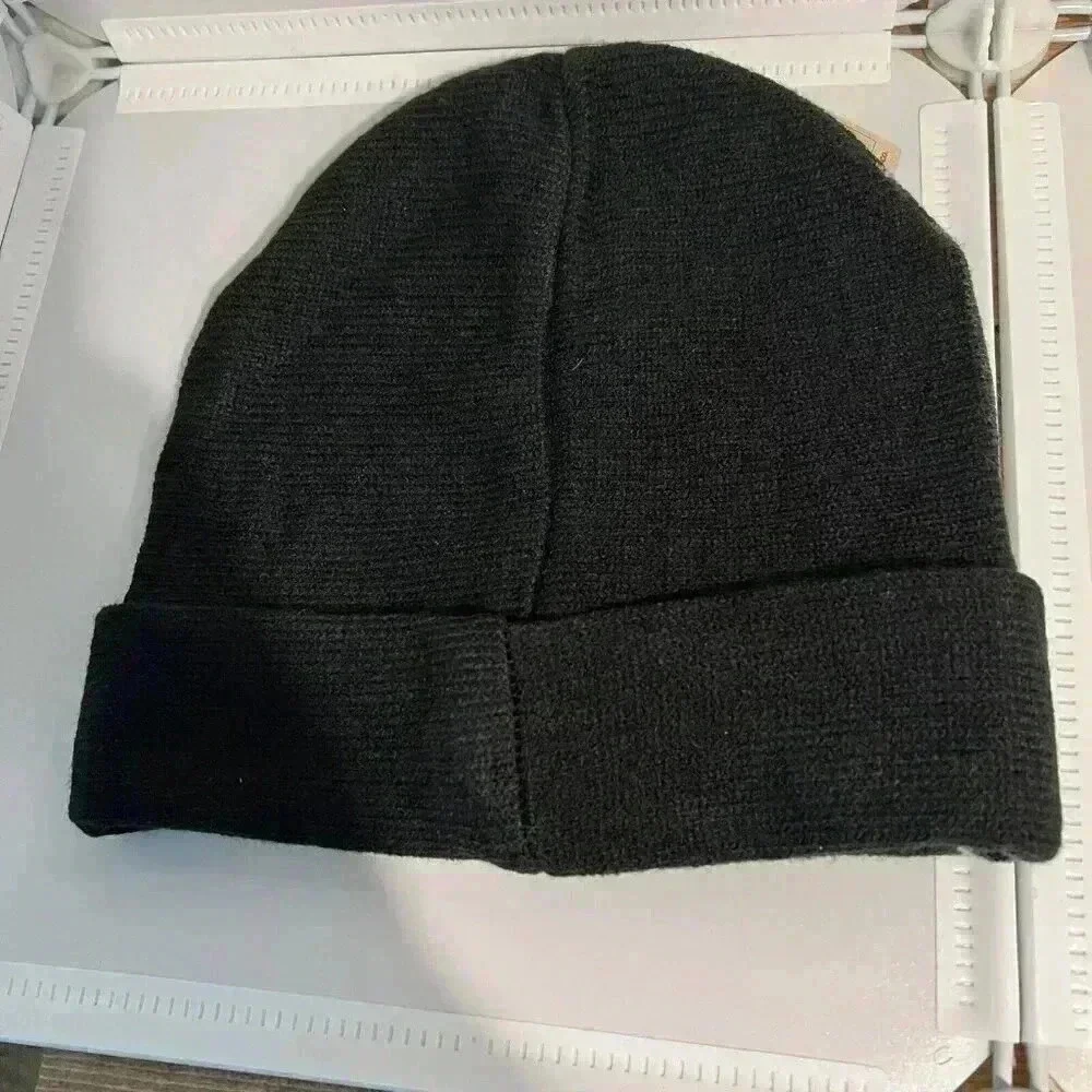 Levi's Side Stripe Cuff Beanie, Fleece Lined - Levi Strauss Unisex Hat, Winter
